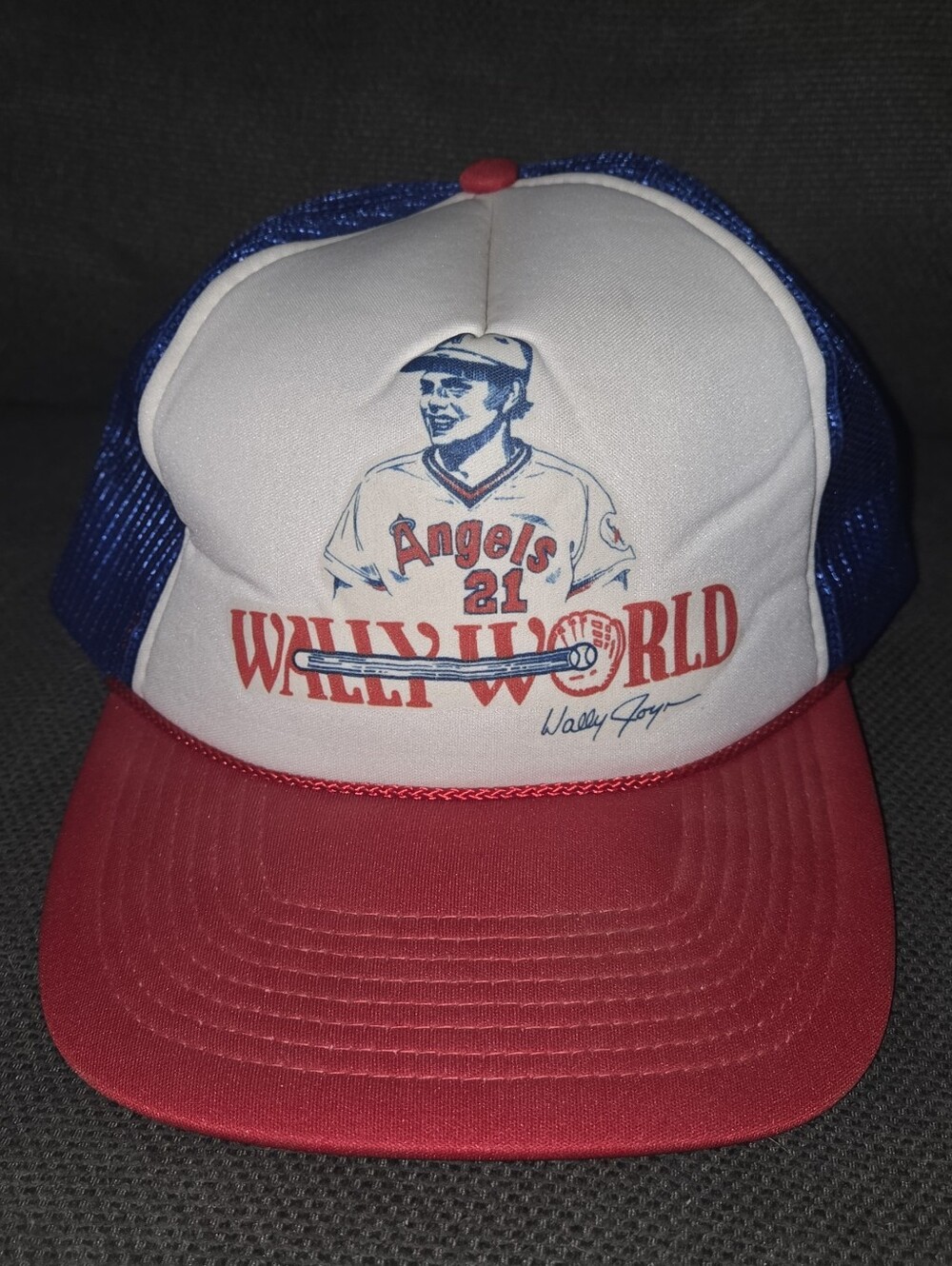 California Angels 1986 Wally World Trucker Hat - Vintage NWOT